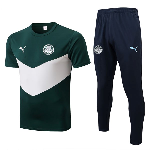 Maillot Palmeiras Ensemble Complet 2022-23 Vert Blanc